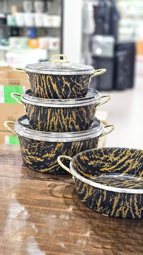 سرویس 7 پارچه تفلون زنبوری نکیسا